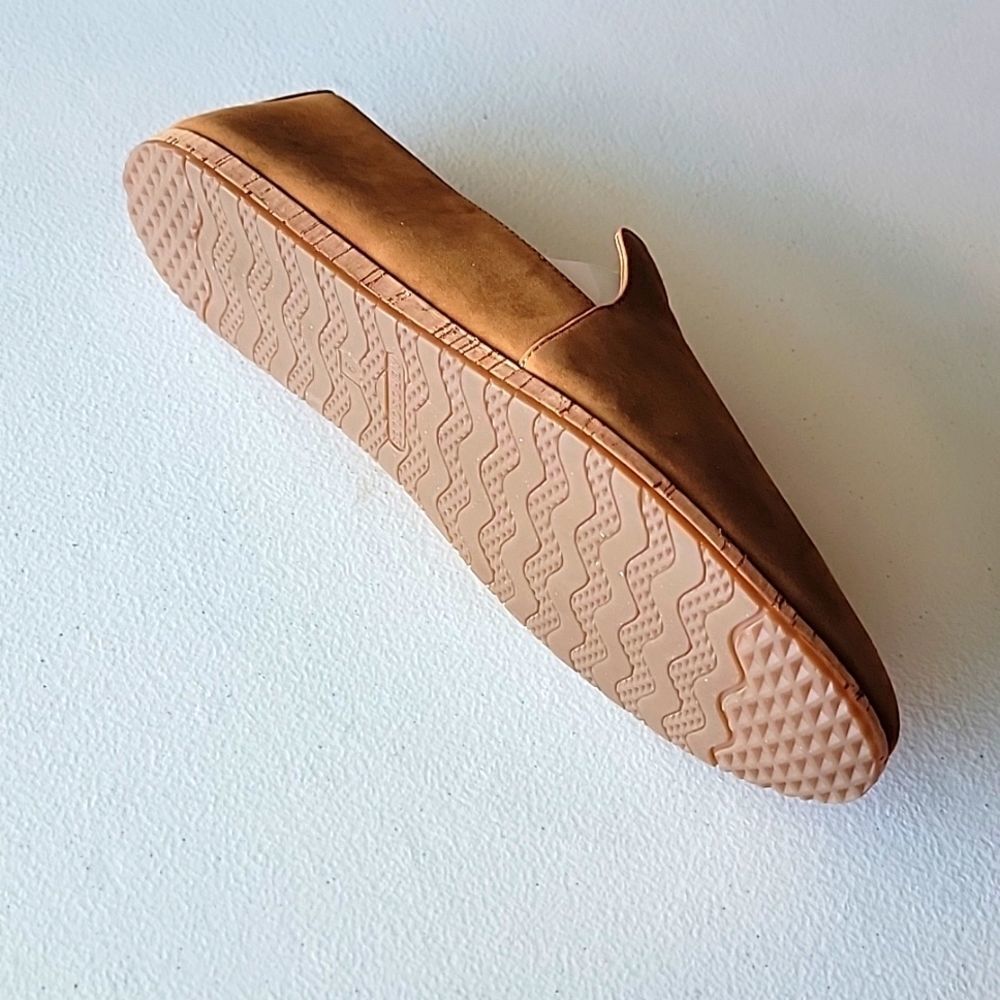 NIB Aerosoles Womens Hempstead Tan Combo Suede Loafers Size 8.5 Wide - Picture 3 of 6